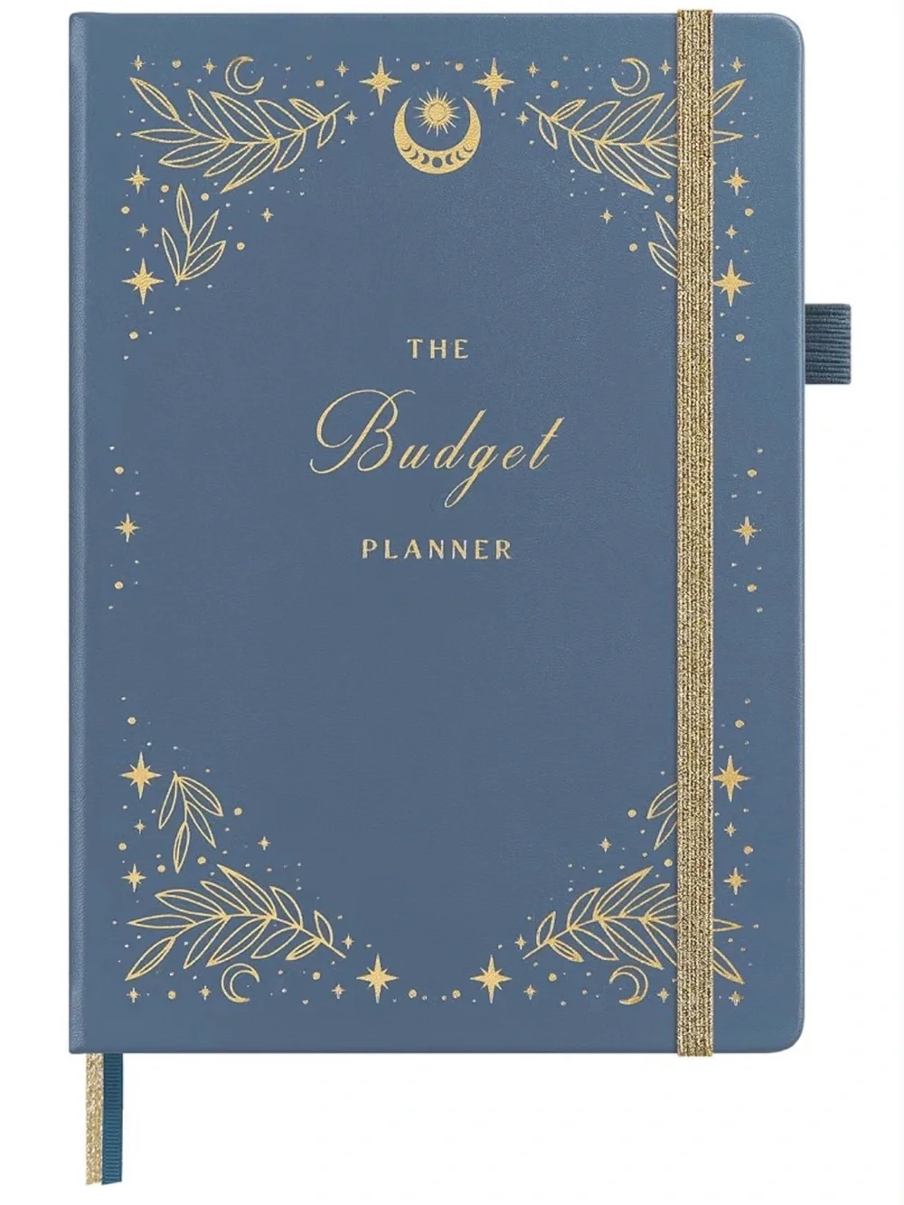 NEW! The Budget Planner Hardcover Book in Stardust Blue